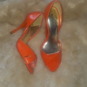 Orange heels
